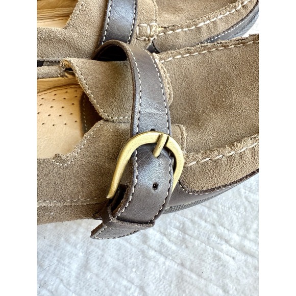 Sperry Top-Spider Shoes Ladies Suede Loafers Shoes With Buckle - Picture 4 of 7